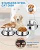 Katzenschüssel Set, 4-teilige, rutschfeste Katzenschüssel, Produktbild-Vorschau 4