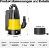 Pompa ściekowa 13000 l/h 750 W, maks. wysokość tłoczenia Podgląd zdjęcia produktu 3