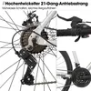 Hiland 28 Zoll Rennrad 700C Trekkingrad Aluminiumrahmen mit Produktbild-Vorschau 6