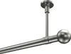 Interdeco Gardinenstange / Vorhangstange Edelstahl-Optik, Produktbild-Vorschau 1
