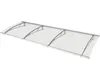 Gutta Pultvordach Edelstahl PT/L270 Acrylglas 270x95 cm Produktbild-Vorschau 1