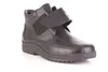 A studio shot of a black boot on a white background. Anteprima dell’immagine prodotto