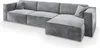 Masseno Ecksofa TOLMO M mit Schlaffunktion L-Form, Sofa mit Produktbild-Vorschau 2