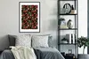 MuchoWow® MuchoWow® Gerahmtes Poster Blumen - Rot - Rosen Produktbild-Vorschau 2
