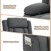 HOMCOM Relaxsessel mit Vibrationsmassage, Wärme, Dreh- und Produktbild-Vorschau 9
