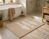 Dywanik kąpielowy Kleine Wolke FISH Sand beige 65 x 115 cm Podgląd zdjęcia produktu 3