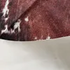 Kuhfell Teppich Kunstfell Braun Weiß 140x160cm Fellimitat Produktbild-Vorschau 4
