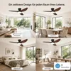 Stropný ventilátor s osvetlením, tichý, Ø 100 cm, DC motor, Náhľad obrázku produktu 13