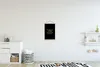 MuchoWow® Textilposter Zitate - Leben - Schwarz - Gold Produktbild-Vorschau 2