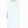 A diagram showing the dimensions of a product on a grid background. Produktbild-Vorschau