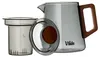Vilde | Teekanne mit Sieb 700 ml - Schwarzes Glas - mit Produktbild-Vorschau 8