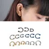 10-teiliges Edelstahl-Piercing-Set in Hufeisenform für Produktbild-Vorschau 6