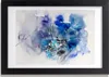 Bild 30x20 MDF-Rahmen, Wandkunst abstrakte Blumen Produktbild-Vorschau 1