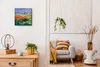Coloray Uhr auf Leinwand 30x30 cm Wand Uhr Dekoration Produktbild-Vorschau 3
