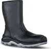 A single black work boot shown from a three-quarter side view against a white background. Produktbild-Vorschau