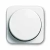 A white dimmer switch with a circular button on a white background. Anteprima dell’immagine prodotto