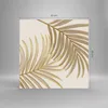 Bilder auf glas - Einteilig - Golden Blätter Palmen - Produktbild-Vorschau 3