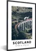 MuchoWow® Gerahmtes Poster Schottland - Zug - Brücke 60x90 Produktbild-Vorschau 1