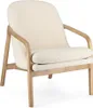 Sessel Elaide 65,5x74,5x82cm Boucle-Optik Creme mit Produktbild-Vorschau 1