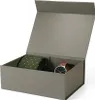 Coffret cadeau magnétique gris 330 x 255 x 115 mm Voir les images du produit 1