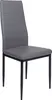 A single gray chair with black metal legs, shown from a front-diagonal angle against a white background. Produktbild-Vorschau