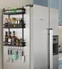 360Home Kühlschrank Regal Gewürzregal Hängeregal trag bis Produktbild-Vorschau 1