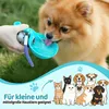Tragbare Hundetrinkflasche 285ml Edelstahl 304 mit Produktbild-Vorschau 2