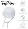 TupTam Unisex Baby Erstlingsmütze zum Binden 2er Pack, Produktbild-Vorschau 3