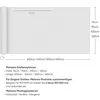 Diagram showing dimensions and size options for a balcony screen. Produktbild-Vorschau