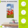ARTland Poster Mohnblumen im Panorama Größe: 30x60 cm Produktbild-Vorschau 2