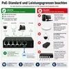 A51D 5-Port PoE Netzwerk Switch 10/100 Mbit/s – RJ45 Produktbild-Vorschau 6