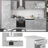 Küchenzeile Vicco R-Line Beton 300 cm , AP Marmor, Model Produktbild-Vorschau 4