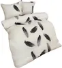 Thermofleece Mikrofaser Bettwäsche Set 200x220 cm Weiß Produktbild-Vorschau 2