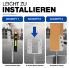 GeZu Impex® U-Pfostenträger 101 x 70 x 110 mm U-Form mit Produktbild-Vorschau 3