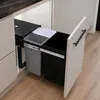 Eurocatch Inbouw Prullenbak 40 L - 20 L + 2 x 10 L - Productafbeelding-voorbeeld 8