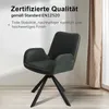 HOMAVO Chaises de salle à manger (lot de 2) | Chaise de Voir les images du produit 2