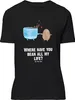 Mr. & Mrs. Panda Größe M T-Shirt Kaffee Bohne - Schwarz - Produktbild-Vorschau 1