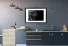 MuchoWow® Gerahmtes Poster Tiere - Elefant - Wild - Schwarz Produktbild-Vorschau 5