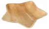 Palmblatt-Teller "Stern" 22,3 x 20 x 2,3 cm, 6 Stück. Produktbild-Vorschau 3