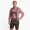 Bohmberg Herren Trachten Lederhose kurz Antikbraun aus 100 Produktbild-Vorschau 7