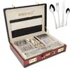 A Kinghoff cutlery set in a briefcase. Voir les images du produit