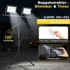 XINZI  LED reflektor Přenosná stavební lampa se stativem a Náhled obrázku produktu 5