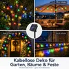 Solar Lichterkette Outdoor 9.5m 50 LEDs, Kristallkugeln, 8 Produktbild-Vorschau 9