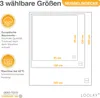 Musselin Decke 120x120 cm BEIGE – EINLAGIG 100% Baumwolle Produktbild-Vorschau 7
