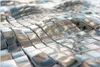 Küchenrückwand Spritzschutz Glas mit Motiv Metallische Produktbild-Vorschau 3
