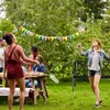 Banc de jardin en métal Relaxdays, 2 places, robuste, pour Voir les images du produit 5