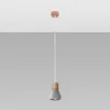 Lampa wisząca z betonu architektonicznego QUBIC szara Podgląd zdjęcia produktu 16