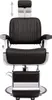 vidaXL Friseurstuhl Schwarz 68x69x116 cm Kunstleder Produktbild-Vorschau 4