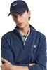 Gant Halbzip-Pullover dunkelblau Baumwolle normale Passform Produktbild-Vorschau 13