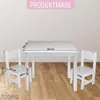 Kindersitzgruppe Kindertisch & 2 Stühle Kindermöbelset Produktbild-Vorschau 7